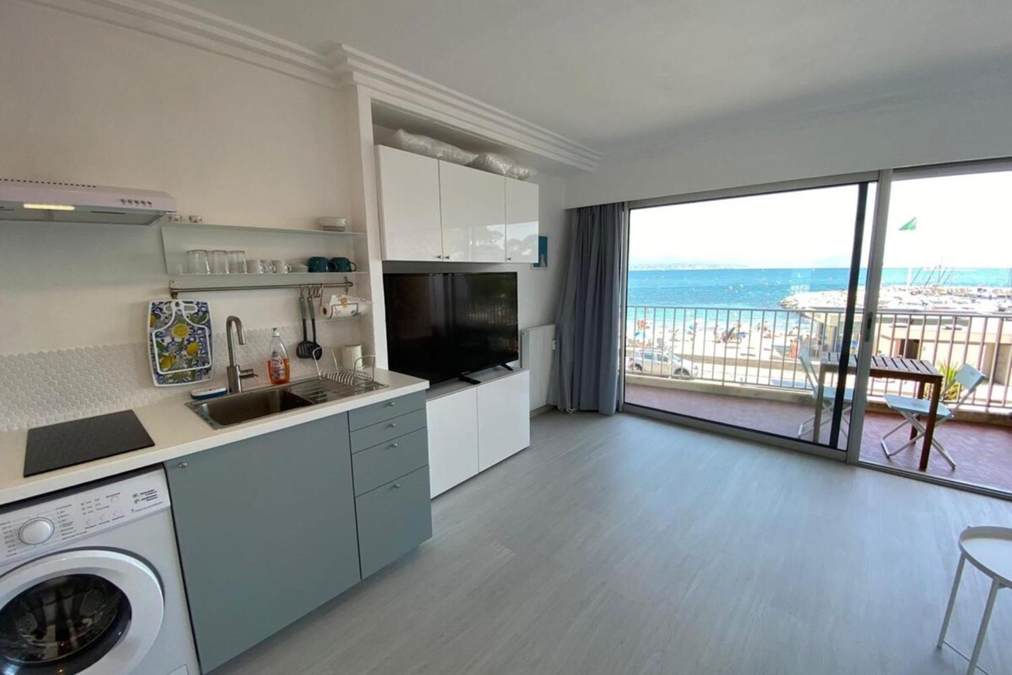 06At1 - Cosy Seaside Studio In An Ideal Location 앙티브 외부 사진